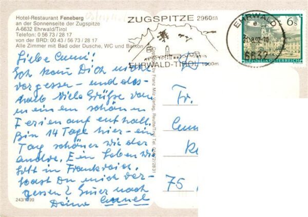 Ehrwald Tirol AT Hotel Restaurant Feneberg – Bild 2