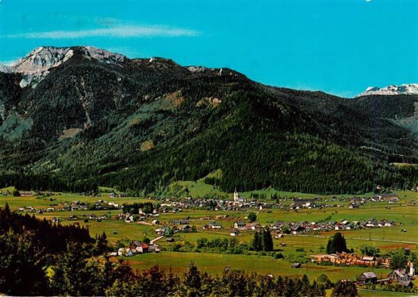 Bad Mitterndorf Steiermark AT Panorama Blick gegen Lawinenstein Traweng Tauplitz
