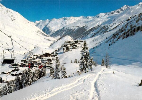Obergurgl Soelden oetztal Tirol Panorama Sessellift