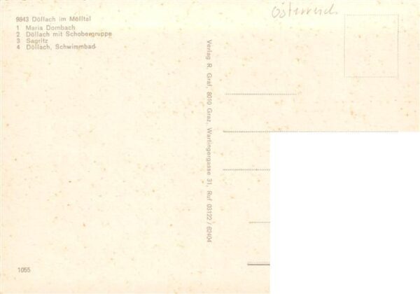 Sagritz Doellach Kaernten AT Maria Dornbach Doellach mit Schobergruppe Sagritz S – Bild 2