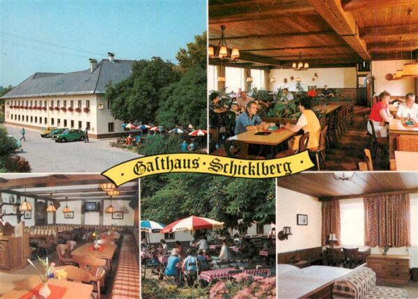 Rohr Burgenland AT Gasthaus Schicklberg Gastraeume Terrasse Zimmer