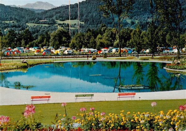 Klagenfurt Woerthersee AT Europa Park und Kampingplatz