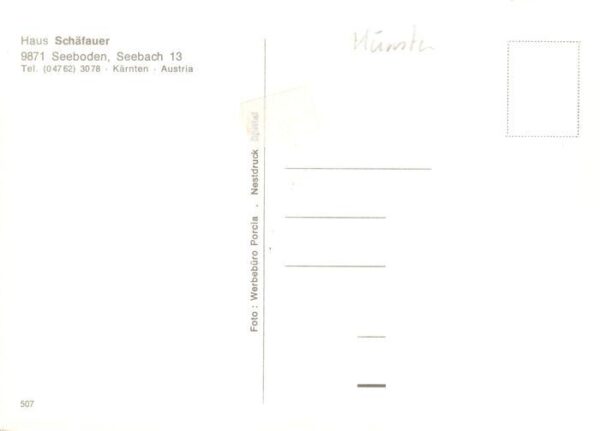 Seeboden Millstaettersee Kaernten AT Haus Schaefauer – Bild 2