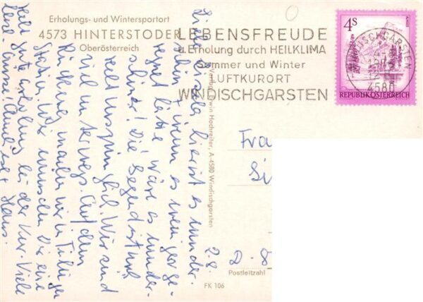 Hinterstoder Oberoesterreich AT Panorama Dietlgut Schiederweiher Gipfelkreuz Hoe – Bild 2