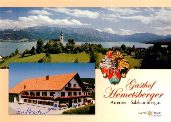 Attersee Gasthof Hemetsberger Panorama