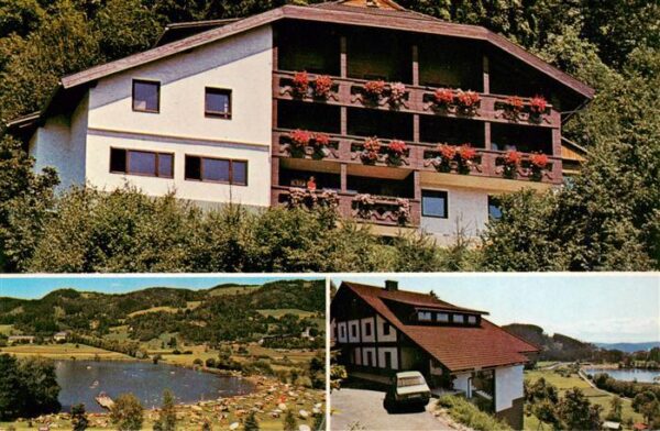 St Urban Kaernten AT Fremdenpension Haus Thaller Seepartie