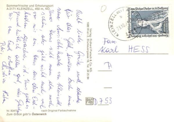 Kleinzell Hainfeld Niederoesterreich AT Panorama – Bild 2