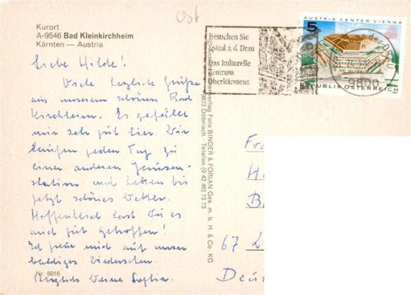 Bad Kleinkirchheim Kaernten AT Panorama Hallenbad Freibad Fliegeraufnahme Viaduk – Bild 2