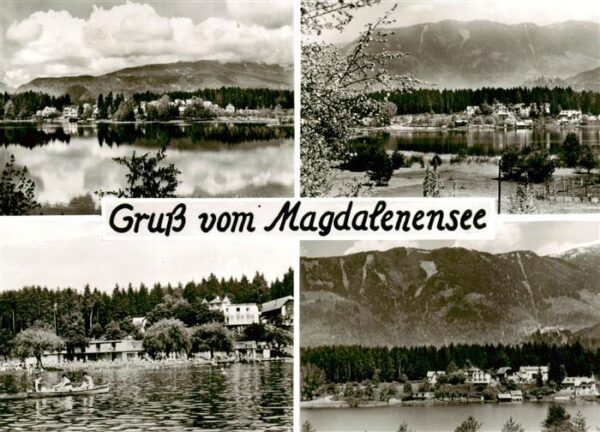Velden  Woerthersee AT Panorama Magdalenensee