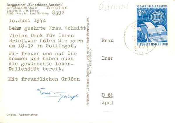 Kuchl Salzburg AT Berggasthof Zur schoenen Aussicht – Bild 2
