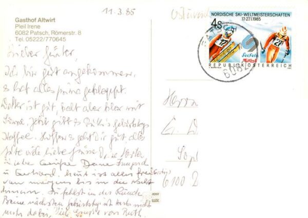 Patsch Igls Tirol AT Panorama Gasthof Altwirt Gastraeume – Bild 2