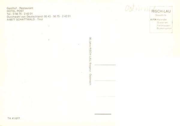 Schattwald Tirol AT Alpengasthof Post – Bild 2