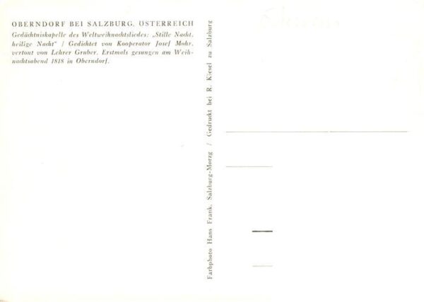 Oberndorf Salzburg AT Gedaechtniskapelle – Bild 2