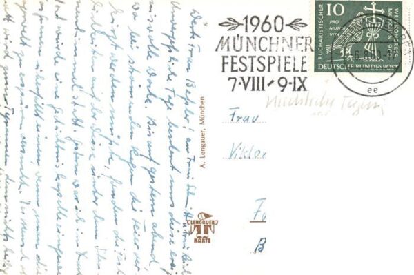 Muenchen 37. Eucharistischer Weltkongress 1960 Hochaltar auf der Theresienwiese – Bild 2
