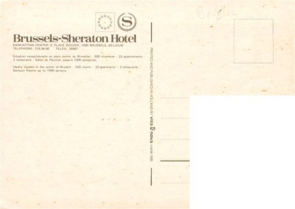Brussels Sheraton Hotel – Bild 2
