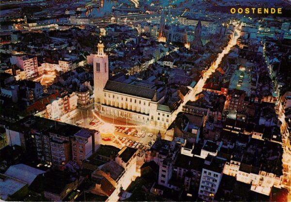 Oostende Ostende West-Vlaanderen Belgie Fliegeraufnahme