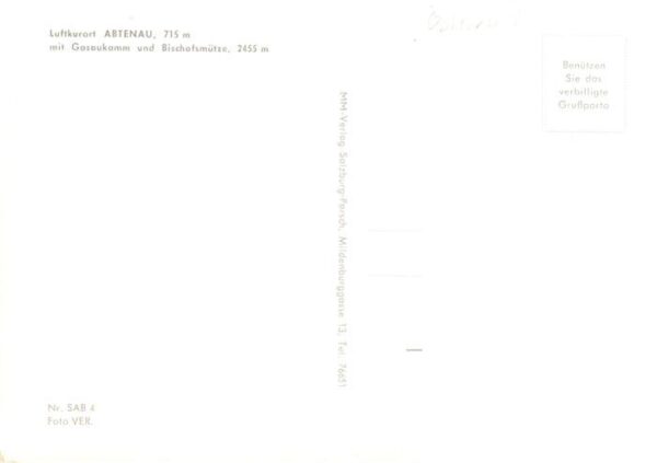 Abtenau AT mit Gosaukamm und Bischofsmuetze – Bild 2