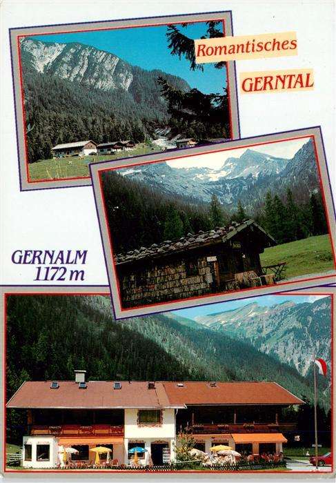 Pertisau Achensee Tirol AT Gerntal Alpengasthof Gern Alm