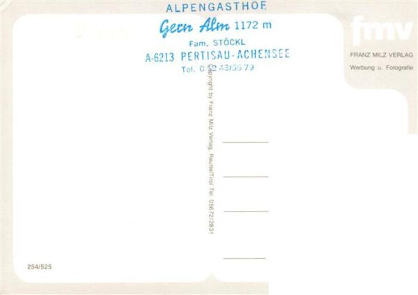 Pertisau Achensee Tirol AT Gerntal Alpengasthof Gern Alm – Bild 2