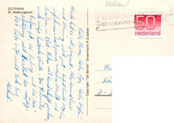 Zutphen NL St Walburgskerk – Bild 2