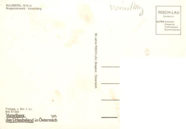 Sulzberg Vorarlberg AT Fliegeraufnahme – Bild 2