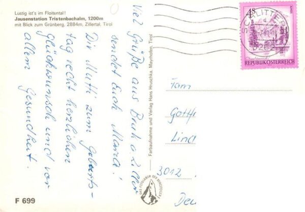 Zillertal Tirol AT Schoene Alm – Bild 2