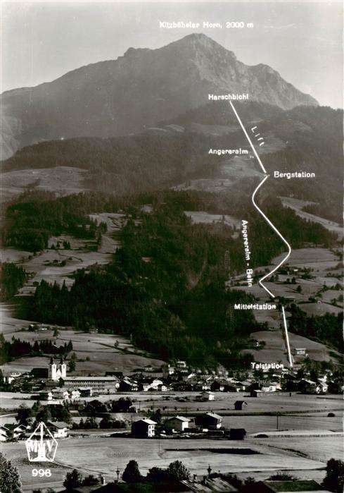 St Johann Tirol mit Kitzbueheler Horn