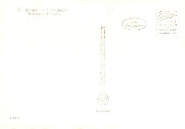 St Johann Tirol mit Kitzbueheler Horn – Bild 2