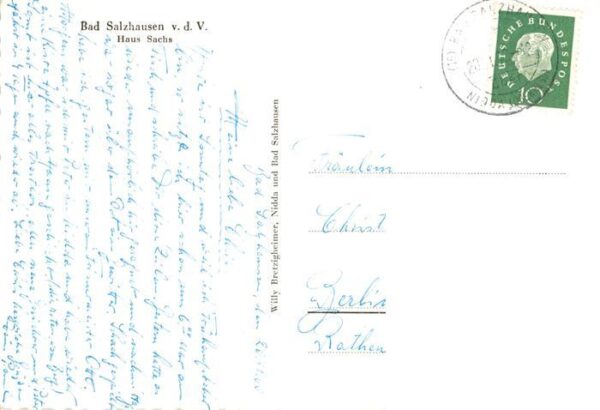 Bad Salzhausen Nidda Haus Sachs – Bild 2