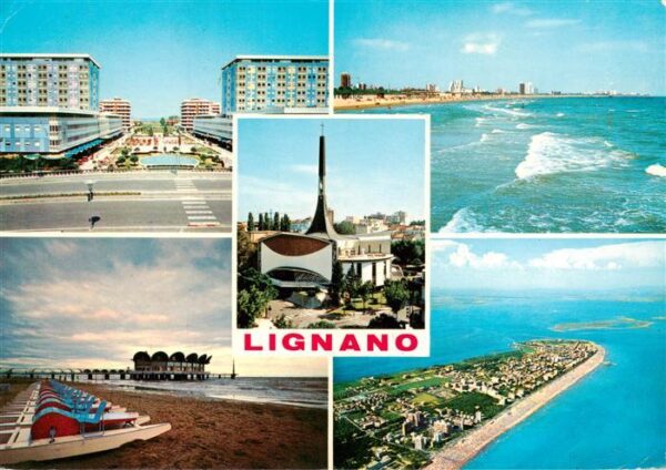 Lignano IT Chiesa parrocchiale City Terrazza a mare Panorama