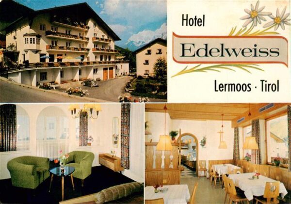 Lermoos Tirol AT Hotel Edelweiss Restaurant Fremdenzimmer