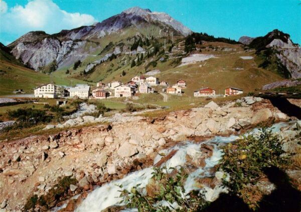 Stuben  Vorarlberg Tirol AT mit Flexenstrasse