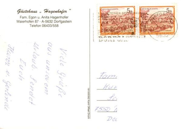 Dorfgastein AT Gaestehaus Hagenhofer – Bild 2