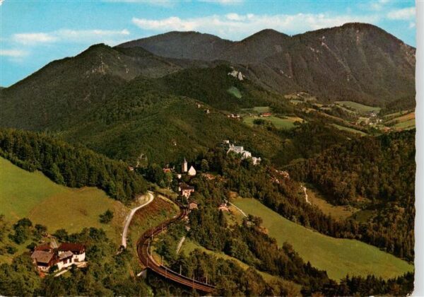 Klamm Breitenstein Fliegeraufnahme
