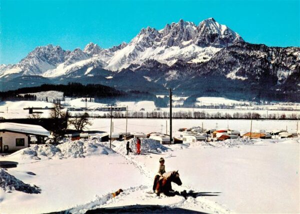 St Johann Tirol Campingplatz Michelnhof Panorama