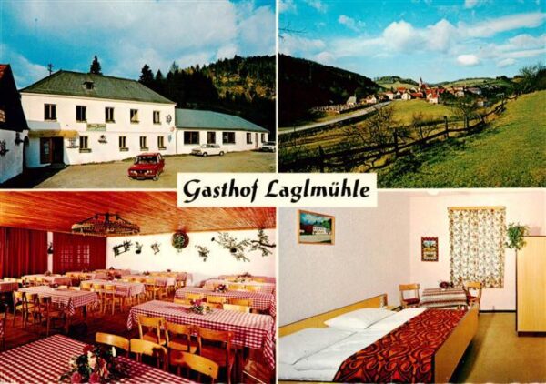 Schaeffern Steiermark AT Gasthof Laglmuehle Gastraum Zimmer Panorama