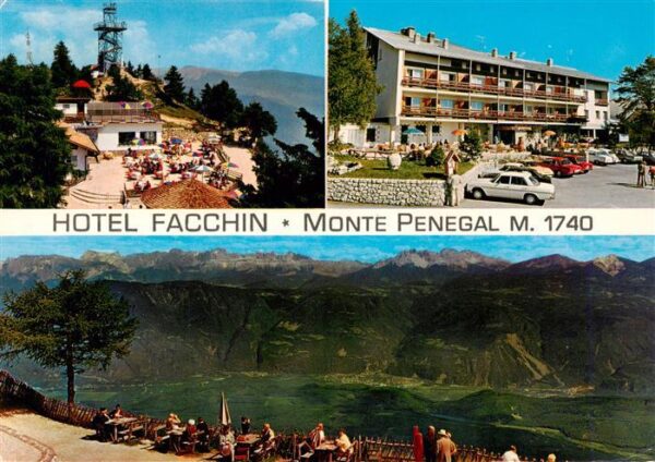 Monte Penegal 1740m Dolomiti IT Hotel Facchin Passo Mendola