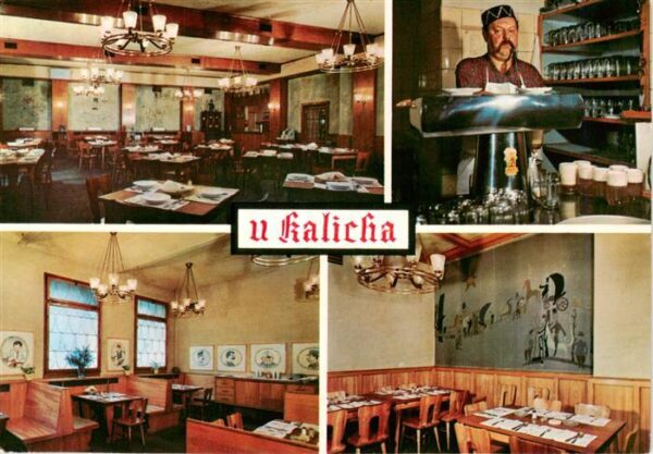 Praha Prahy Prague Restaurant U Kalicha Gastraeume
