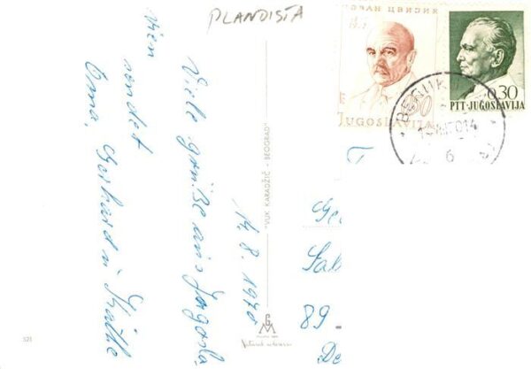 Plandista Banja Plandista Bosnia Geschaeftshaus Kirche – Bild 2
