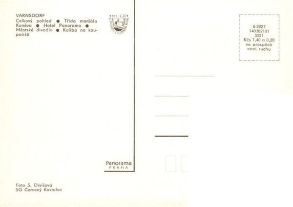 Varnsdorf Warnsdorf CZ Celkovy pohled Trida marsala Koneva Hotel Panorama Mestsk – Bild 2