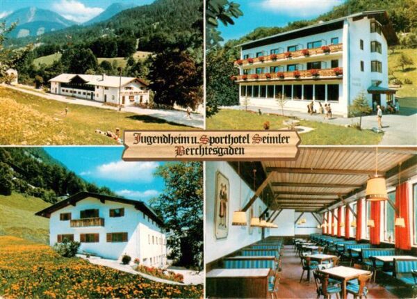 Berchtesgaden Jugendheim und Sporthotel Seimler Gastraum