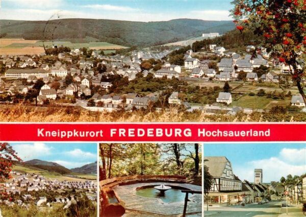 Fredeburg Schmallenberg Panorama Park Ortsmotive