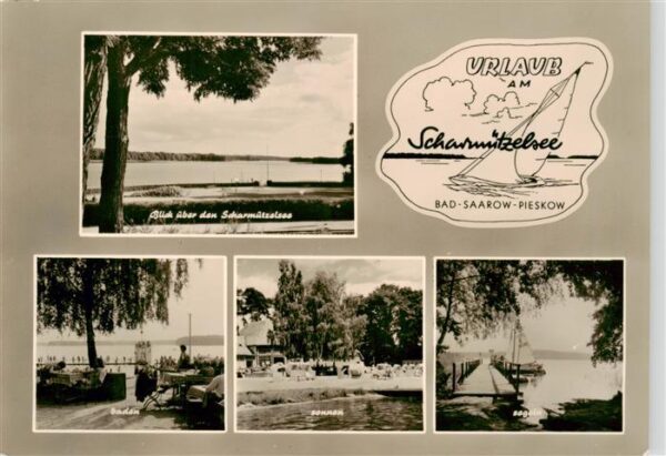 Pieskow Bad Saarow Scharmuetzelsee Baden Sonnen Segeln