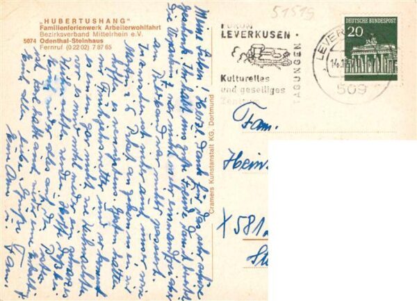 Odenthal Familienferienwerk Hubertushang Bungalows Speiseraum Jagdstuebchen Aufe – Bild 2