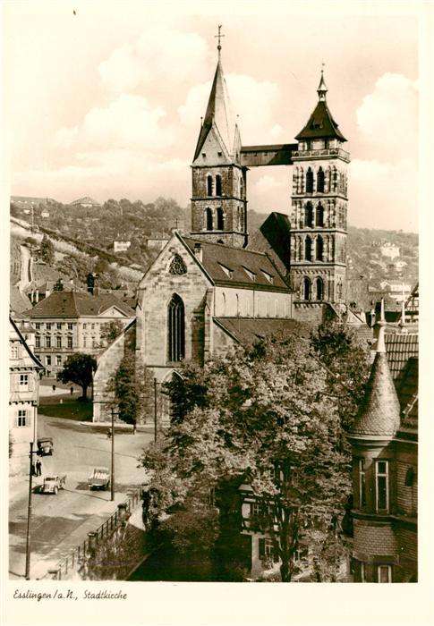 Esslingen  Neckar Stadtkirche