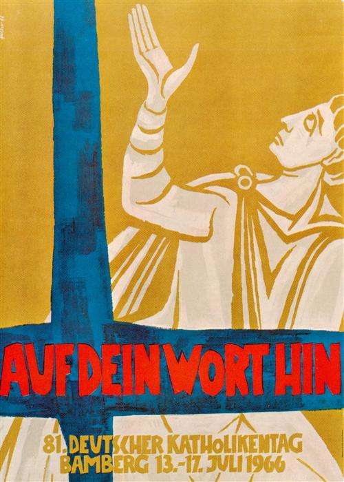 Bamberg 81. Deutscher Katholikentag Plakat