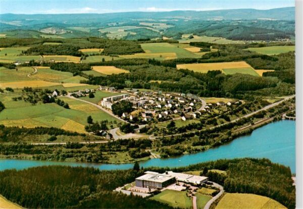 Stade Biggesee Jugendherberge Biggesee Fliegeraufnahme