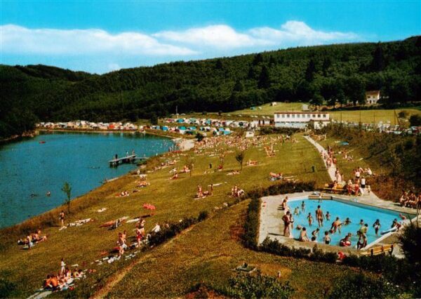 Kessenhammer Erholungsanlage Kessenhammer Campingplatz Freibad Fliegeraufnahme