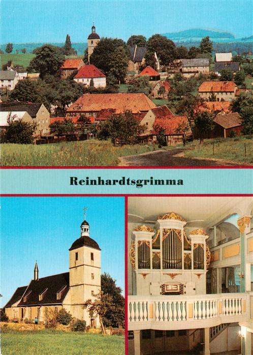 Reinhardtsgrimma Teilansicht Kirche Silbermannorgel