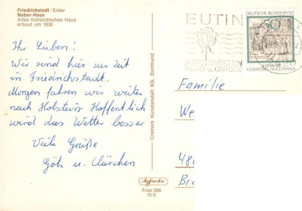 Friedrichstadt Eider Neber Haus – Bild 2